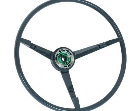 Ford Mustang Steering Wheel - 3 Spoke - Dark Blue - For CarWith An Alternator