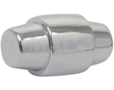 Ford Mustang Convertible Power Top Control Switch Knob - Bright Metal
