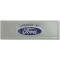 Door Scuff Plate Center Emblem - Blue Logo - Adhesive Backing