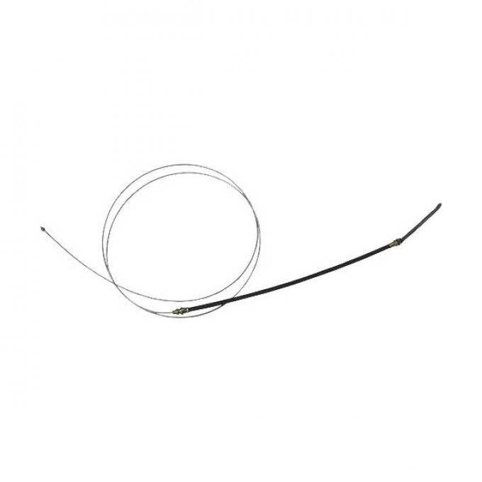 Ford Mustang Rear Emergency Brake Cable - Right - 131-7/16 - 250 6 Cylinder From 2-17-1969