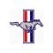 Ford Mustang Decal - Running Horse With Tri-Bar - 7 High - Right