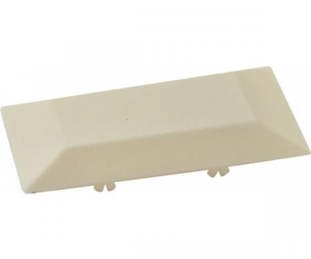 Dome Light Lens - White Plastic