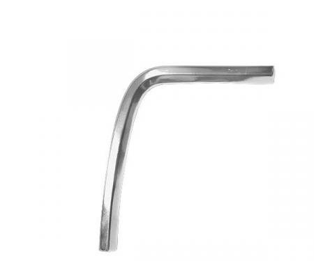 Ford Mustang Quarter Panel Extension Moulding - Left - Bright Metal - Fastback