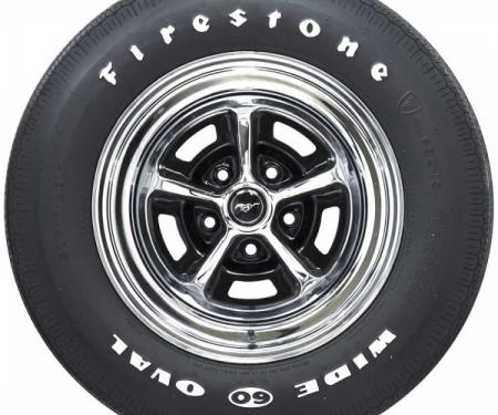 Tire - F60 x 15 - Raised White Letters - Firestone Wide Oval