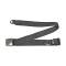 Seatbelt Solutions 1949-1979 Ford | Mercury, Lap Belt, 74" with Chrome Lift Latch 1800746009 | Charcoal