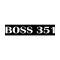 Ford Mustang Boss 351 Deck Lid Decal - Black