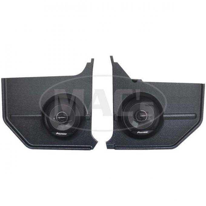 Ford Mustang Kick Panel Radio Speakers - Pioneer - 6-1/2 Co-Axial - Convertible