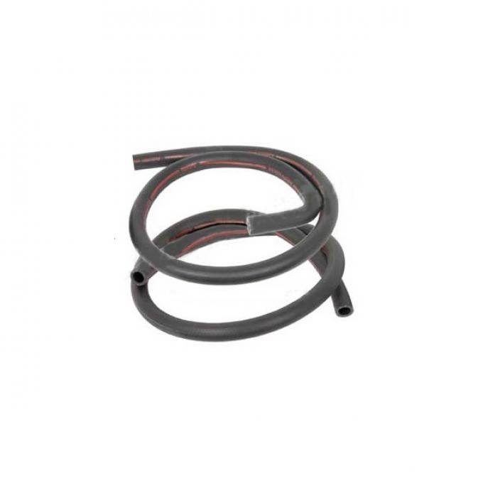 Ford Mustang Heater Hose Set - Exact Reproduction - 2 Pieces - Red Stripe - For Cars With Air Conditioning - Before 2-1-1970