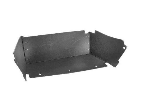 Ford Mustang Glove Box Liner - With Air Conditioning - Stainless Steel Clips Are Installed