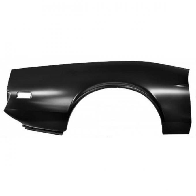 Mustang Full Quarter Panel, Right, Convertible, 1971-1973
