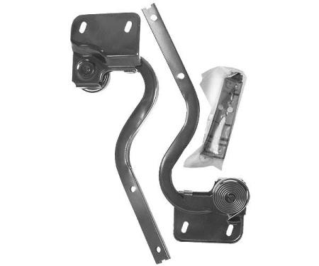 Ford Mustang Trunk Lid Hinge Assembly With Spring - Fastback