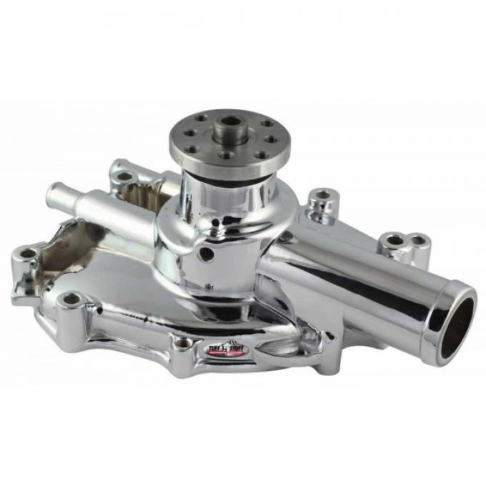Ford Mustang - Supercool Platinum Shorty Water Pump, 5.0L & 302, Polished, 1979-1985