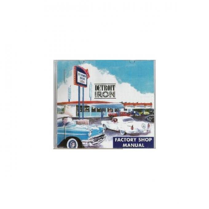 1965 Ford and Mercury Car Shop Manual CD - Comet, Falcon, Fairlane and Mustang - For Windows Operating Systems Only