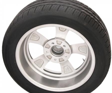 Torq Thrust II Gray 15" Wheels & OHTSU Tires, Mounted & Balanced Package