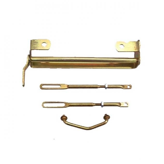 Carburetor Linkage, 3 x 2, Small Block, 1957-1979