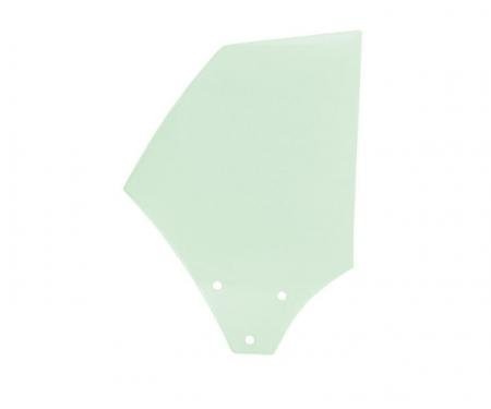 Quarter Window Glass, Right - 71-73 Ford Mustang - Fastback