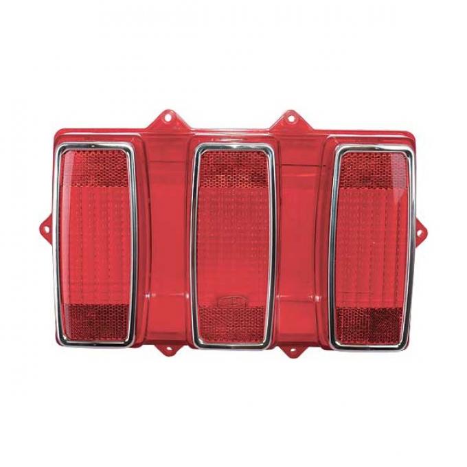 Daniel Carpenter Ford Mustang Tail Light Lens - Red - All Models Except