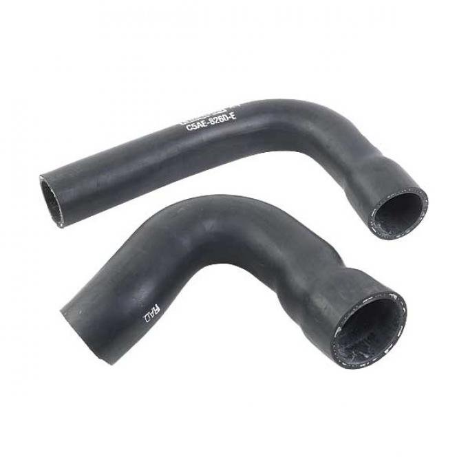 Ford Mustang Radiator Hose Set - 2 Hoses - Script - 390 Or 427 Or 428 V-8