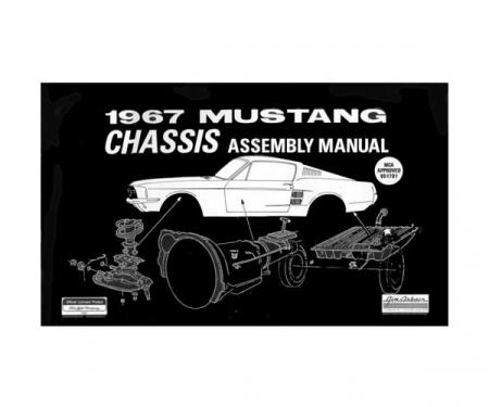 Ford Mustang Chassis Assembly Manual - 74 Pages