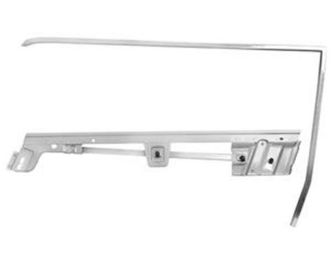 Door Glass Frame Kit / Left / Convertible