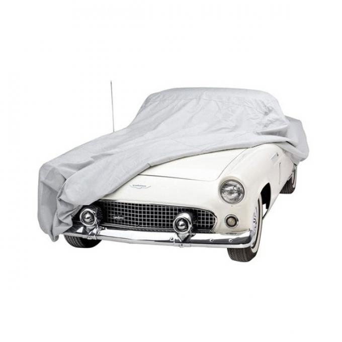 Ford Mustang Car Cover - Technalon 2 - Gray - Mirror PocketOn The Left Side - Hardtop And Convertible