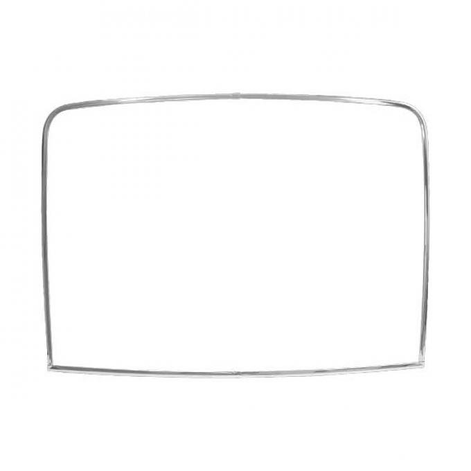 Ford Mustang Rear Window Moulding Kit - 4 Pieces - Fastback
