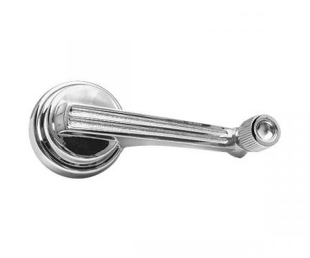 Ford Mustang Quarter Window Crank Handle - Chrome - Reproduction - Coupe And Convertible - From 3-8-65