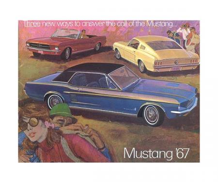 Mustang Color Sales Brochure - 16 Pages - 27 Illustrations