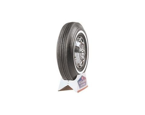 Tire - 735 x 14 - 1 Whitewall - BF Goodrich