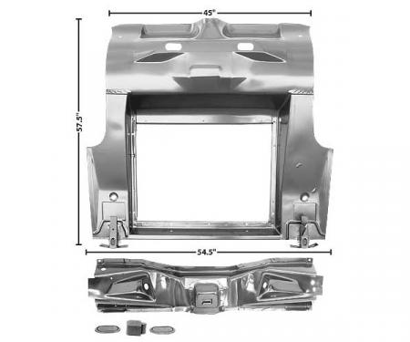 Ford Mustang Trunk Floor - Complete - Coupe & Fastback