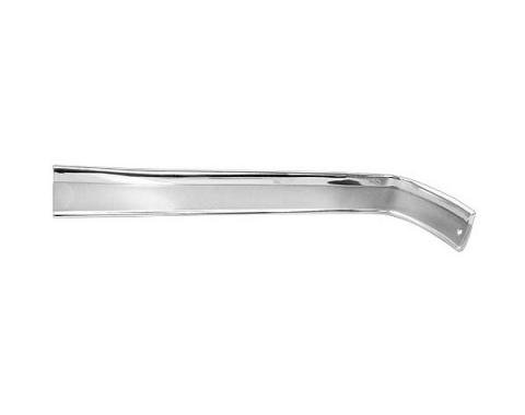 Ford Mustang Grille Opening Moulding - Right - Argent & Aluminum - Reproduction