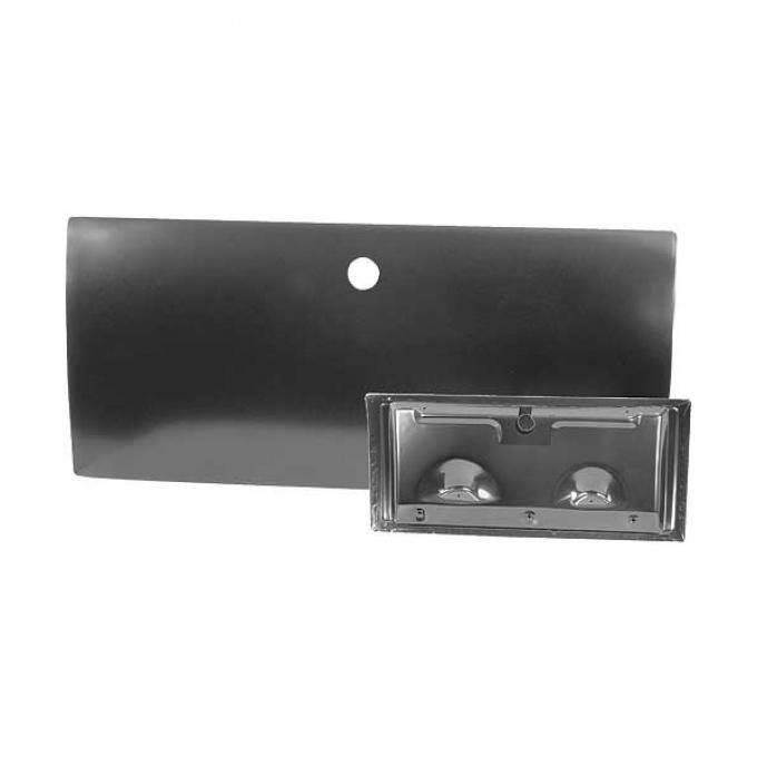 Ford Mustang Glove Box Door - Black Finish
