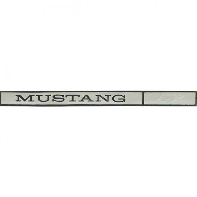 Daniel Carpenter Ford Mustang Dash Panel Emblem Insert - Mustang - Peel & Stick Type D1ZZ-6504774-EM