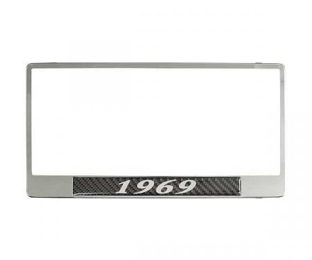 License Plate Frame - 1969