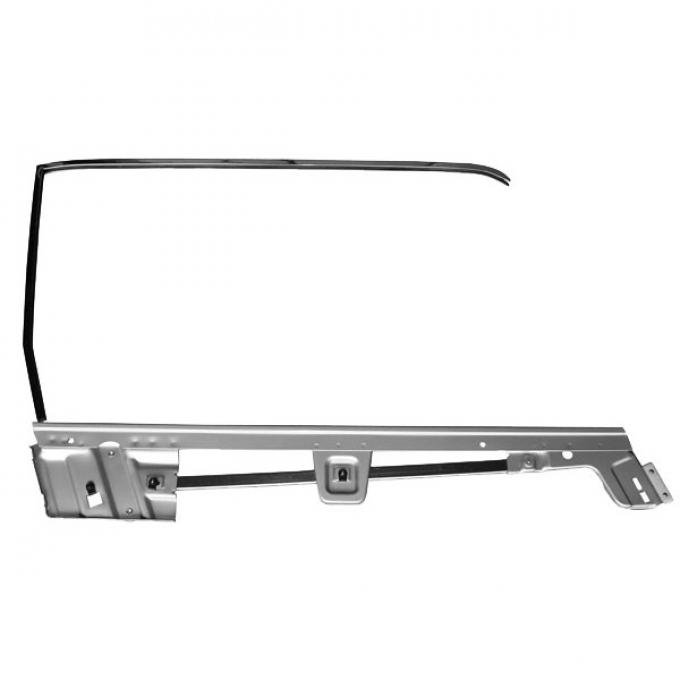 Door Glass Frame Kit / Right / Hardtop