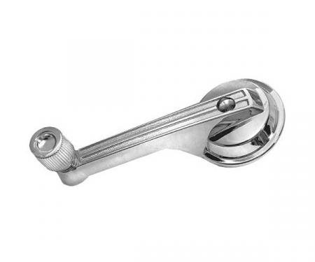 Window Crank Handle - Chrome - From 3-8-1965
