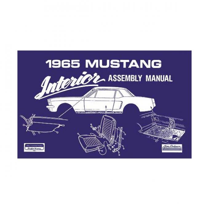 Ford Mustang Interior Trim Assembly Manual - 48 Pages
