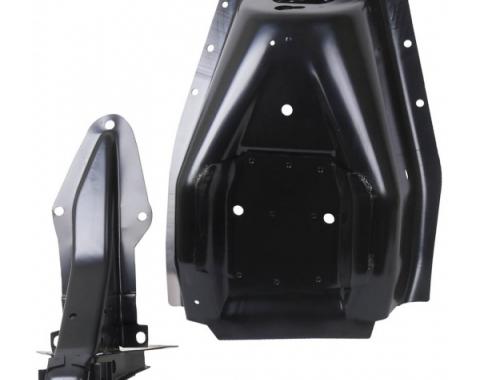 Ford Mustang Inner Shock Tower - Right - Attaches To Front & Rear Fender Aprons