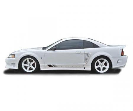 Ford Mustang Saleen Style 2 Pc Poly Side Skirts 1999-04