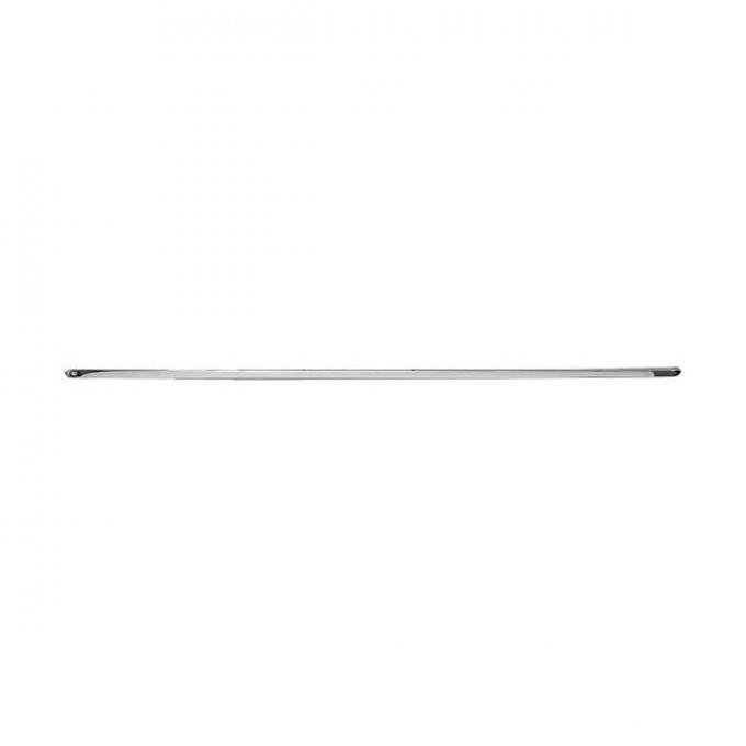 Ford Mustang Rocker Panel Moulding - Right - Bright Metal