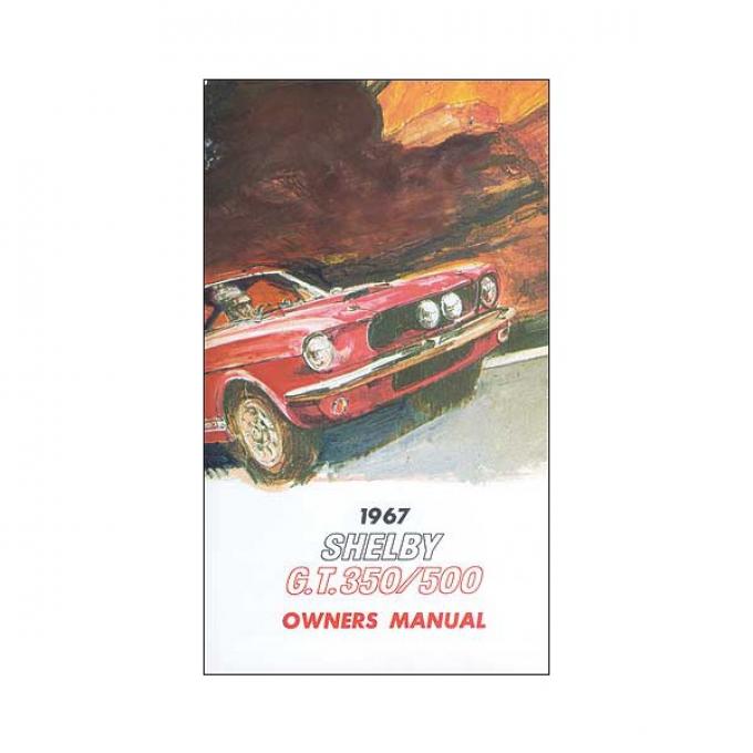 Ford Mustang Shelby Owner's Manual - 64 Pages