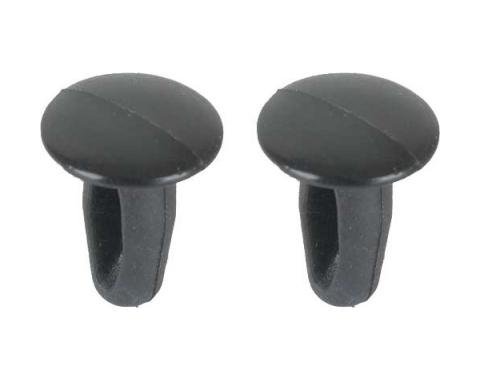 Ford Mustang Door Seal Plug Set - 2 Pieces - For Door Weatherstrip Ends