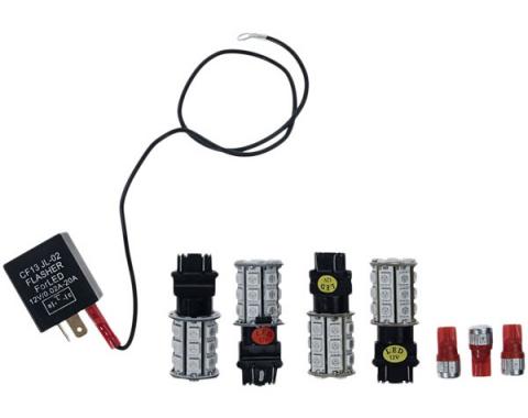 Mustang LED Tail Light Kit, 1979-1980