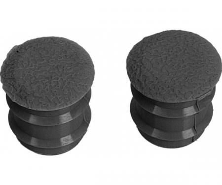 Daniel Carpenter Ford Mustang Arm Rest Plugs - Black - For Deluxe Arm Rests C7ZZ-6524056