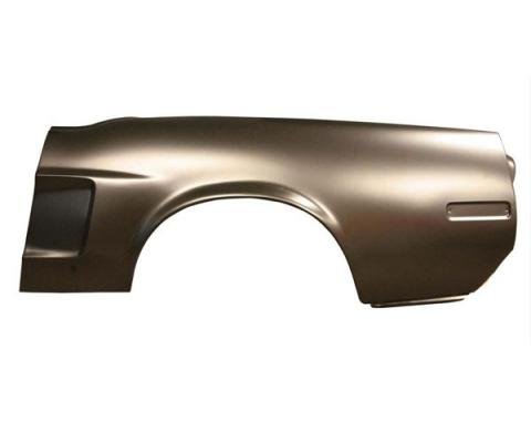 1968 Ford Mustang Convertible Left Hand Full Quarter Panel with Side Marker Indent (Early 68)
