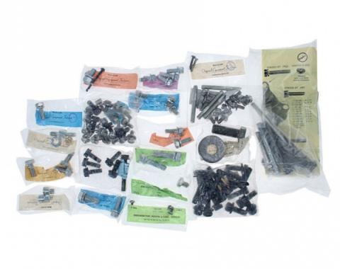 Engine Hardware Master Kit - 289 V8 With Cast Iron Water Pump & A/C - Ford