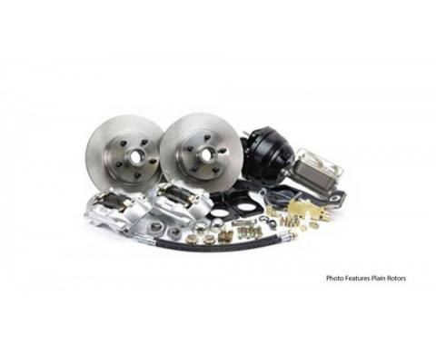 Ford Mustang - Legend Series Front Disc Brake Conversion Kit, Power, V8 With Manual Transmission, 1967-1969