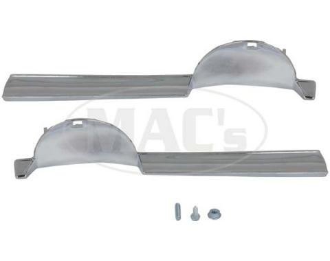 Ford Mustang Fog Light Bars - Chrome