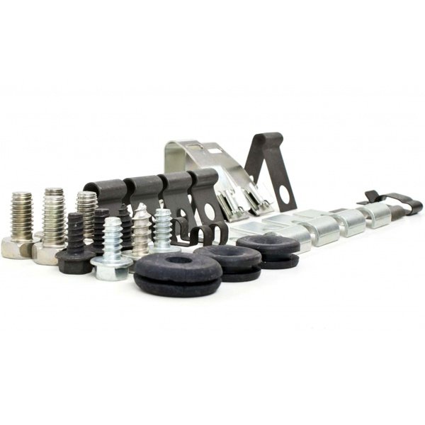 Right Stuff 67 6 Cylinder 1pc Frnt to Rear Fuel; Brake Fuel Line Clips