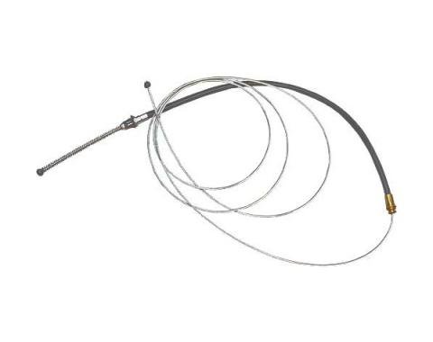 Ford Mustang Rear Emergency Brake Cable - Right - 133-1/8 -250 6 Cylinder & All V-8 Engines